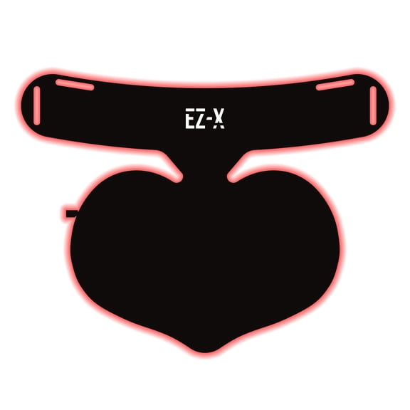 EZ-X Pro Red Light Chest & Neck Mask - Near-Infrared & Red Light Therapy for Neck & Chest - Extra Power - 240 LEDs - Wireless LED Light Therapy for Anti-Aging [with Carrying Bag]
