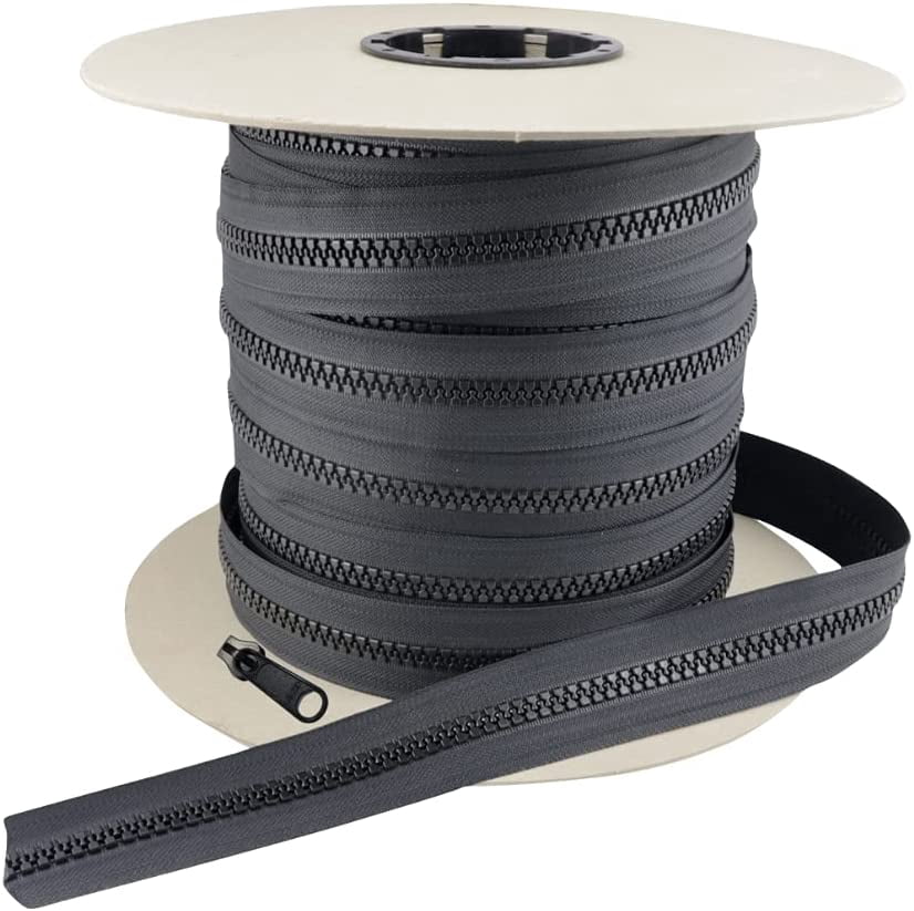 EZ-Xtend #10 Lenzip Chain Vislon Zipper by The Yard with Non-Locking ...