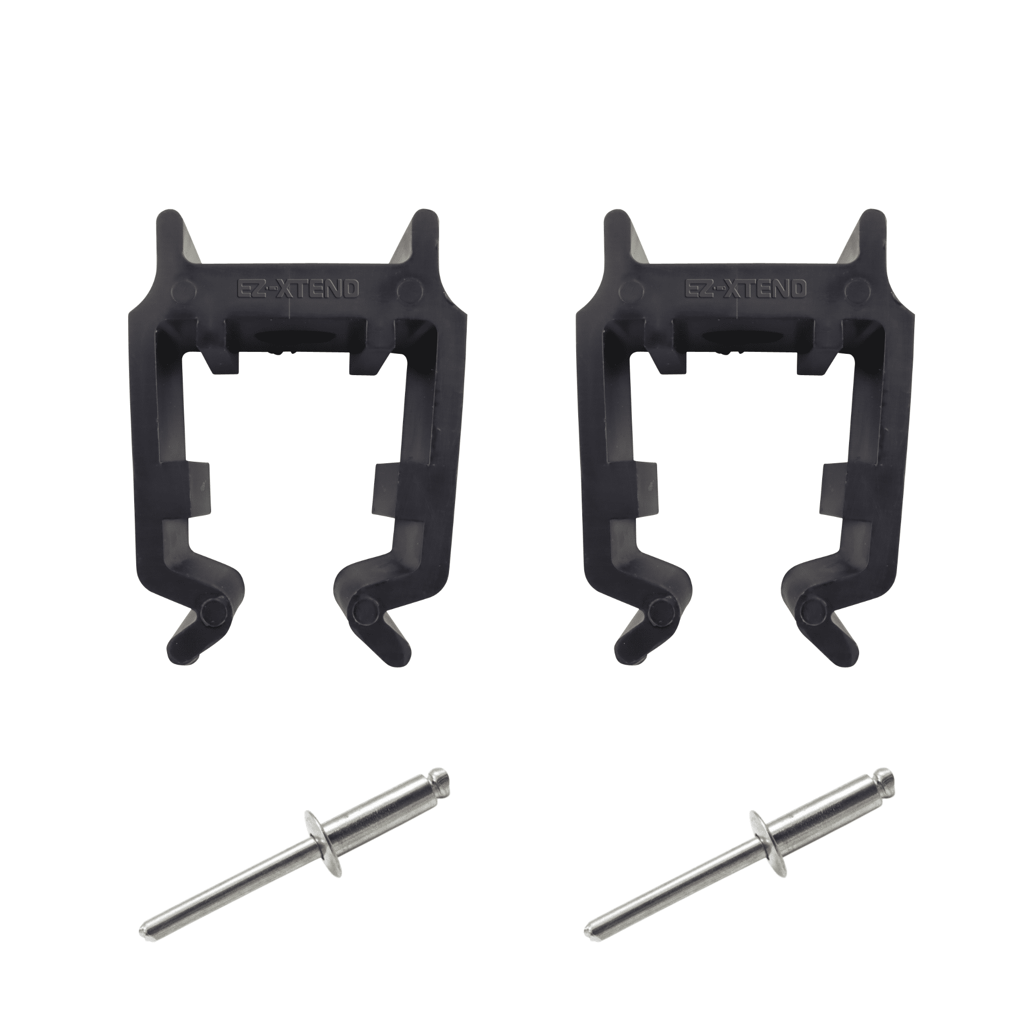 EZXtend Pontoon Bimini Square Frame Clips Boat Accessories 2"Lx11/4