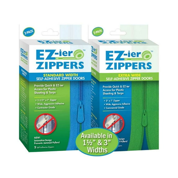 EZ-ier Zipper Doors, 2 pk, Standard Width