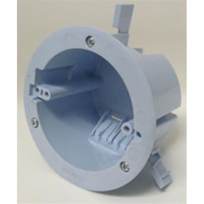 EZ18COR 18 cu. in. PVC Round Old Work Ceiling Box