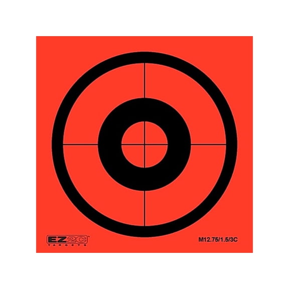 EZ2C Targets Style 12 Mini Targets,3.5x3.5in,Pack of 25