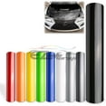 thumbnail image 1 of EZAUTOWRAP 7D Carbon Fiber Silver High Gloss Vinyl Wrap Bubble Free Air Release Decal 6D, 1 of 8