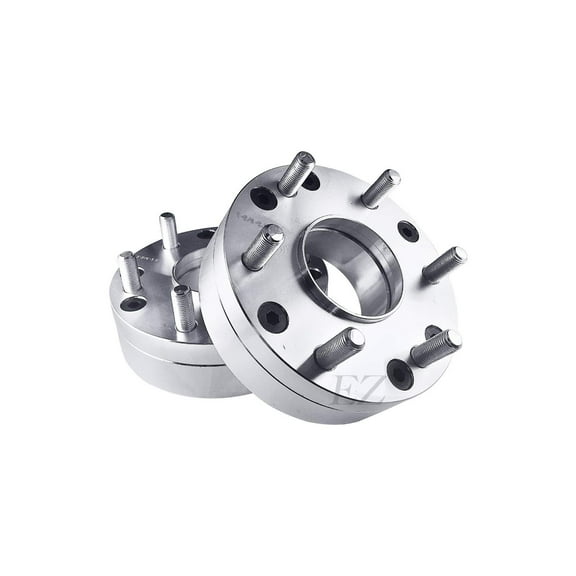 EZAccessory 2 Wheel Adapters 5x4.5 to 6x135 Hub Centric Fit For 6 Lug F150 With 87mm Bore Thickness 2 Inch