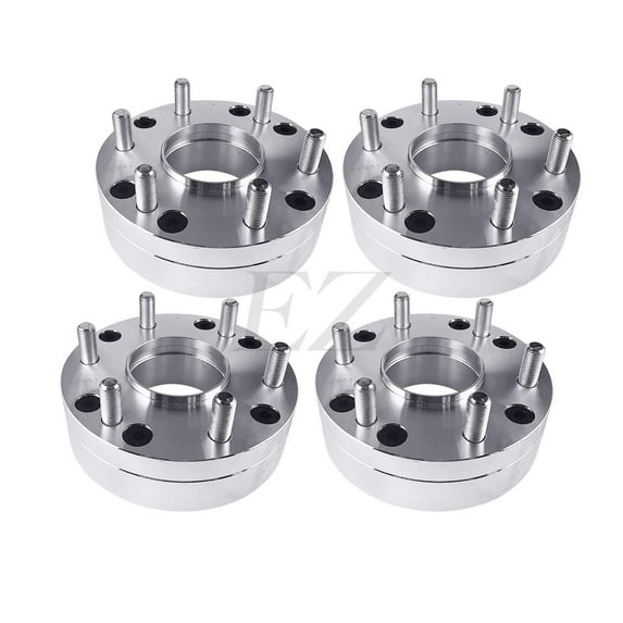 EZAccessory 2 Wheel Adapters 5x4.5 to 6x135 Hub Centric Fit For 6 Lug F150 With 87mm Bore Thickness 2 Inch
