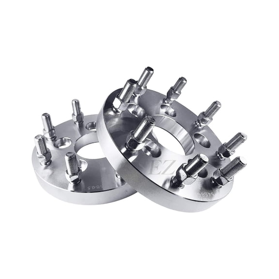 EZAccessory 2 Wheel Adapters 5x4.5 to 8x180 Thickness 1 Inch