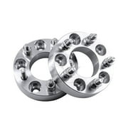 EZAccessory 2 Wheel Spacers Adapters 5x100 to 5x100 Thickness 1.5 Inch 12x1.5 Studs