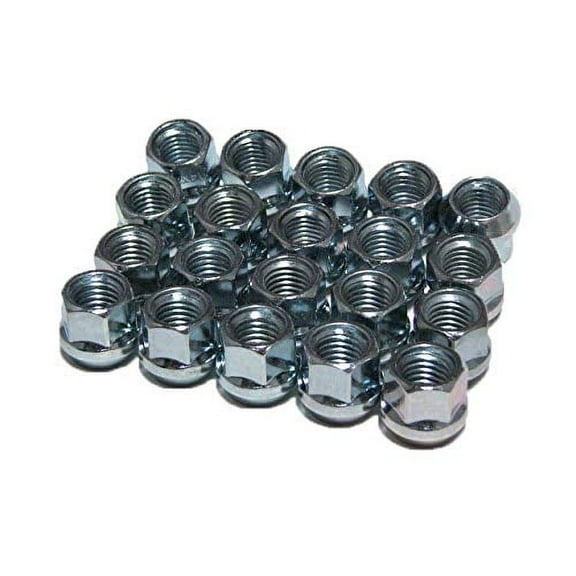 EZAccessory 20 Open End Bulge Acorn Lug Nuts 7/16"