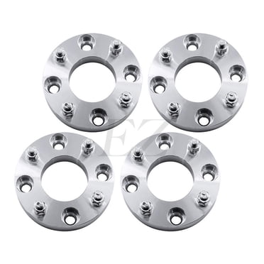 LNG 4x100 To 4x100 Wheel Spacers Adapters – 1.25" Thick (32mm) – 4 Lug, 60.1mm Bore – Set Of 2