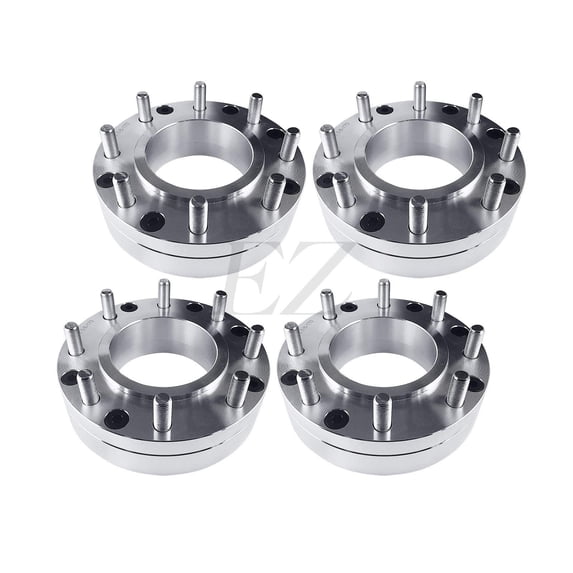 EZAccessory 4 Wheel Adapters 5x135 to 8x170 Fits Ford F150 97-03 Hub with 125mm Hub Centric Lip for Ford Super Duty Wheels