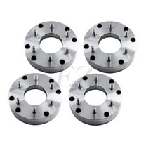 EZAccessory 4 Wheel Adapters 5x5 to 6x135 | 5x127 to 6x135 | Fits Jeep Wrangler JK JL & Mount 6 Lug F150 Wheels