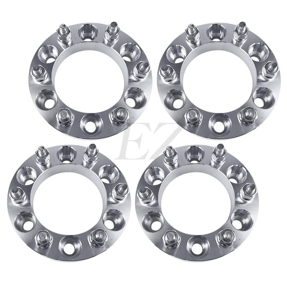 EZAccessory 4 Wheel Adapters 6x5 to 6x5 Thickness 1.25 Inch