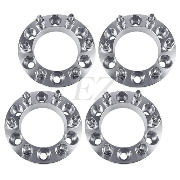 EZAccessory 4 Wheel Adapters 6x5 to 6x5 Thickness 1 Inch