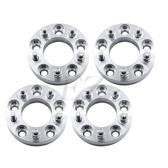 EZAccessory 4 Wheel Adapters Spacers 5x5 | 5x127 for Chevy Impala SS 94-97 - 1" Thick 1/2" Studs