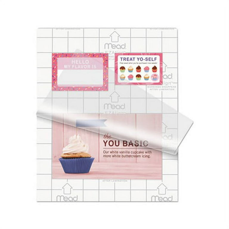 EZAlign Thermal Laminating Pouches 3 mil, 9 EZAlign Thermal Laminating Pouches 3 mil, 9