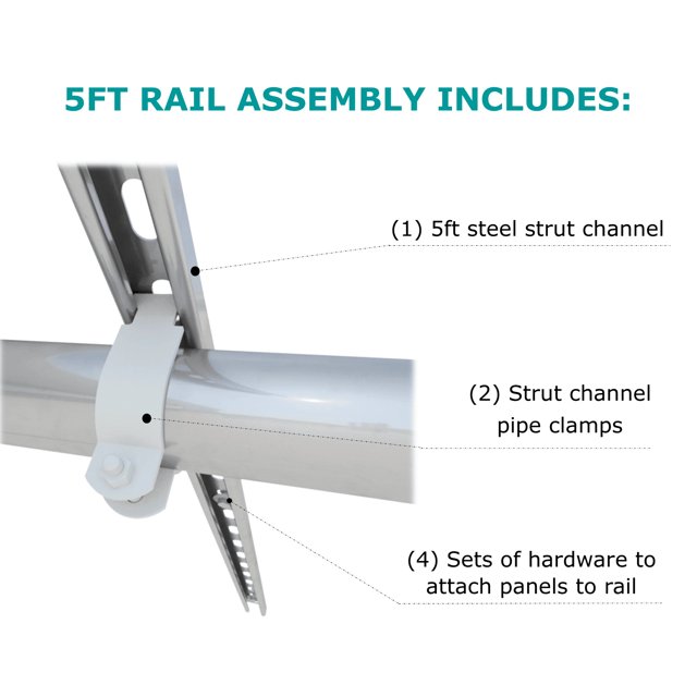 EZArray Modular Solar Panel Array Bracket System, any Panel Size ...
