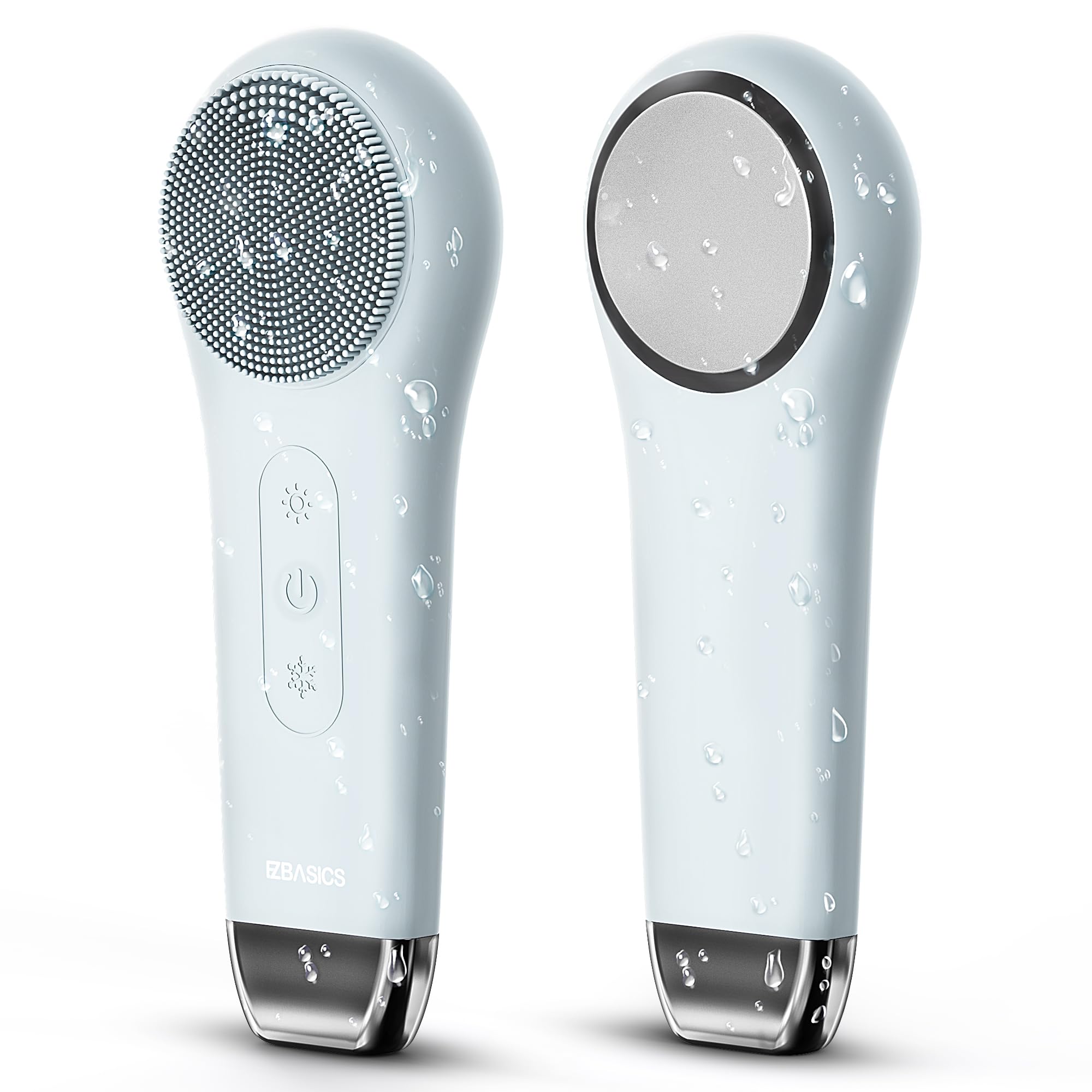 EZBASICS Facial Cleansing Brush face Scrubber Waterproof Face Scrub