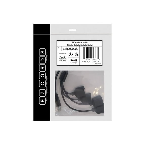 4 Digital Cheater Cord