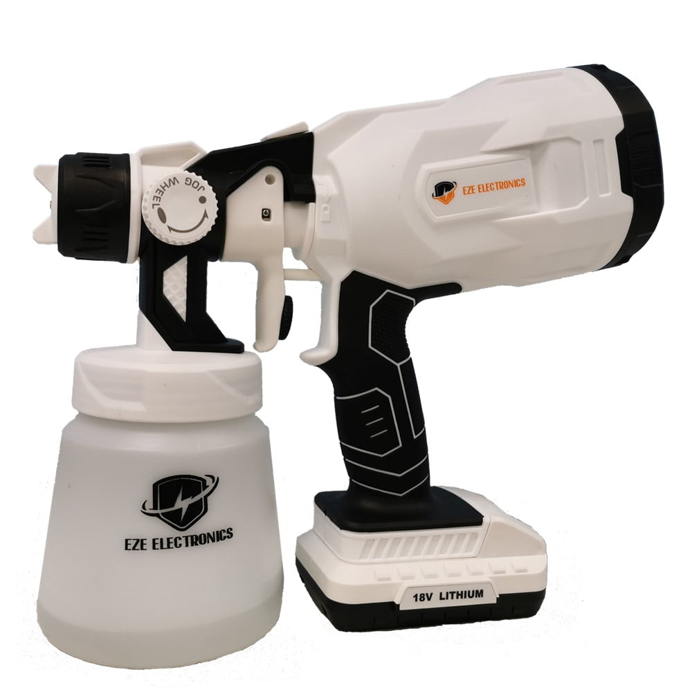 EZE Electronics Battery Operated MultiFunction Spray Gun, Cordless
