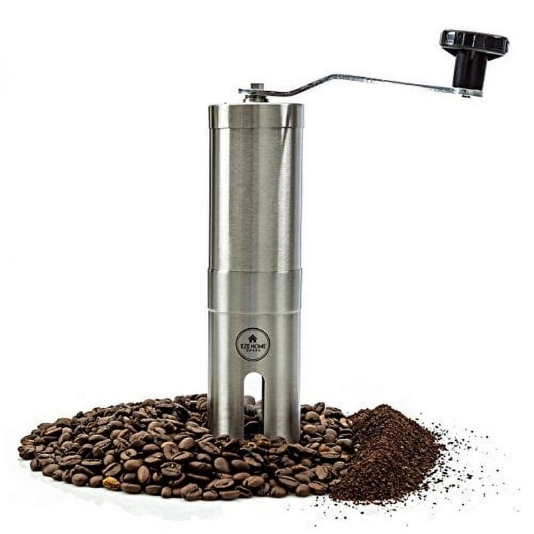 EZE Homegoods Hand Coffee Mill Grinder with Conical Ceramic Burr