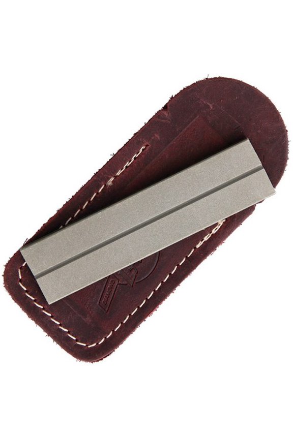 EZE-LAP 1 by 4 Super Fine Diamond Pocket Stone w/Sheath 36F Sharpener