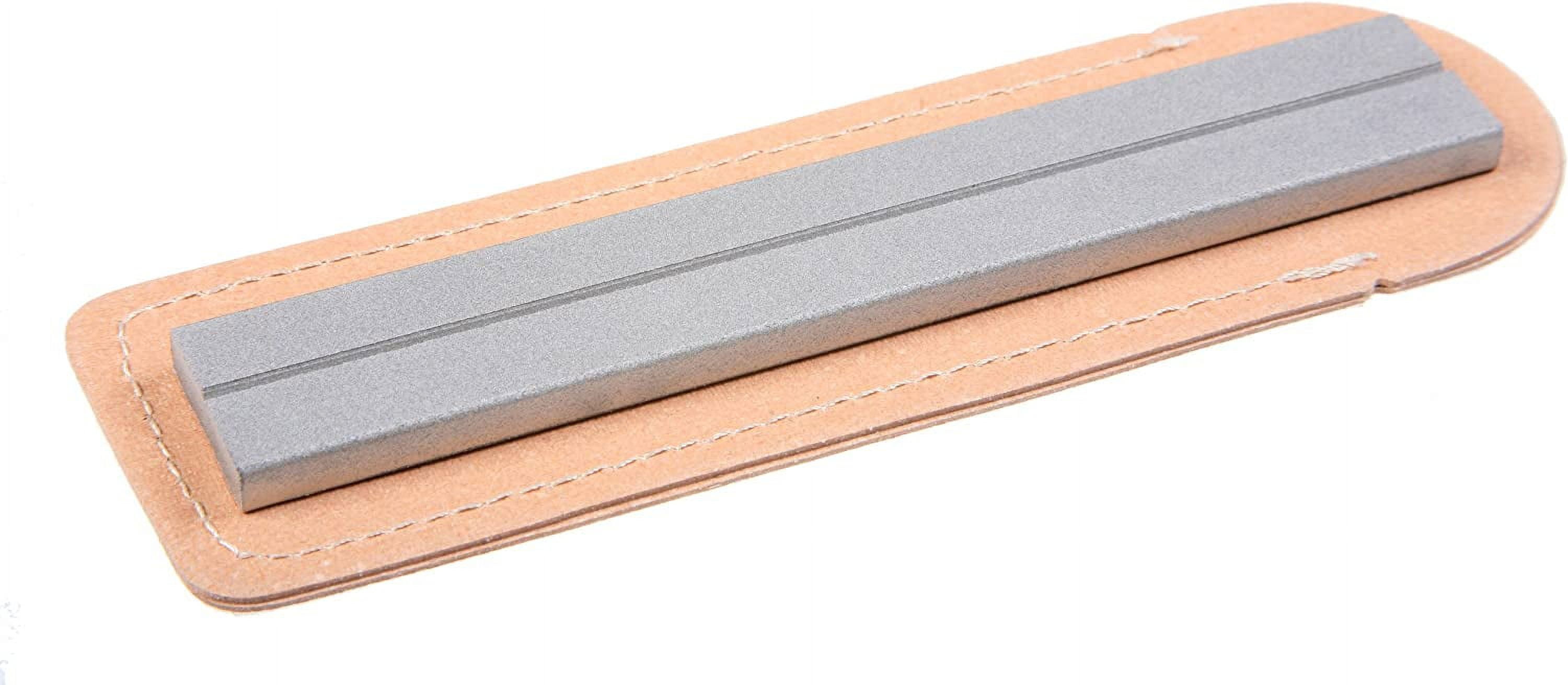 EZELAP 46F 1 by 6 Fine Diamond Pocket Stone with Sheath