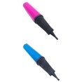 thumbnail image 1 of EZGD 2 Pack Hand Held Air Pump Balloon Pump Manual Inflator Portable Pump Measures 11.5" X 2" Double Action for Balloons, Exercise Balls, Yoga Balls, Pool Floats Pink +Blue, 1 of 8