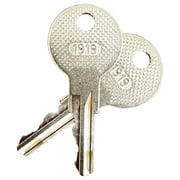EZGO 1982-Up Gas And Electric Golf Cart Replacement Ignition Key Set of 2