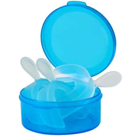 MySmile 10PCS Teeth Whitening Trays Dental Thermoforming Moldable Whitening Mouth Night Guard Bleaching Tooth Whitener with Blue case