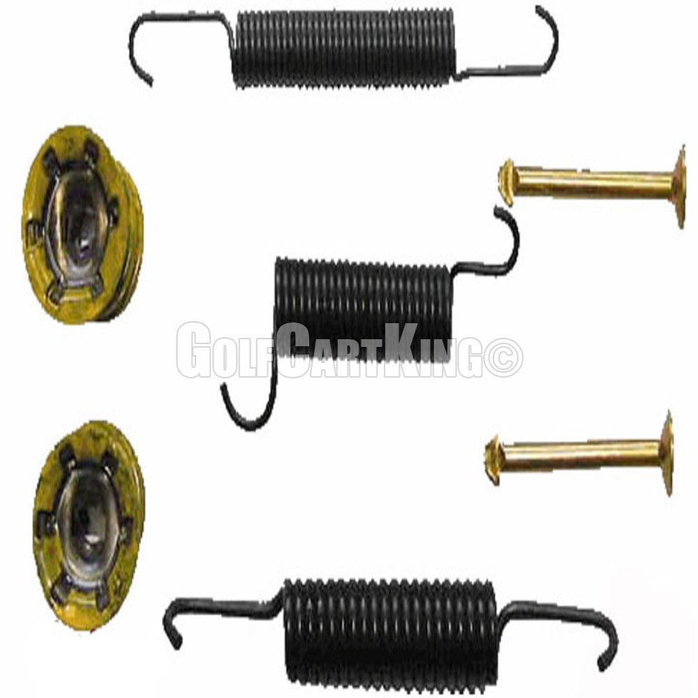 EZGO Bendix Brake Spring Hardware Kit (91+) Gas/Electric Golf Cart Shoe ...