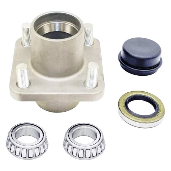 EZGO Golf Cart Front Wheel Hub Assembly 19932-G1 - Compatible with 1976-2001 Gas & Electric Models - Replacement for 19932G1, 5054, 285-170