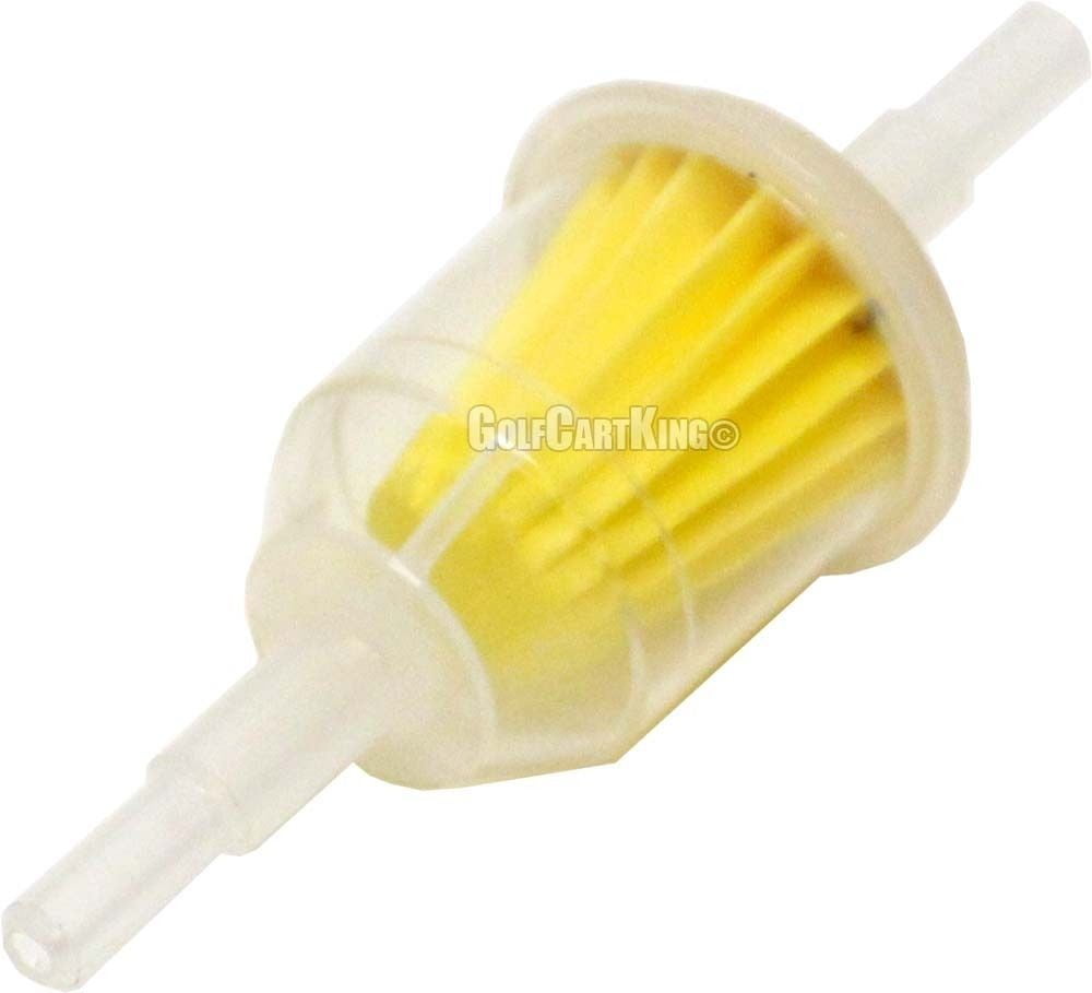 EZGO Inline Fuel Filter For 4cycle TXT, Medalist, and RXV Gas Golf
