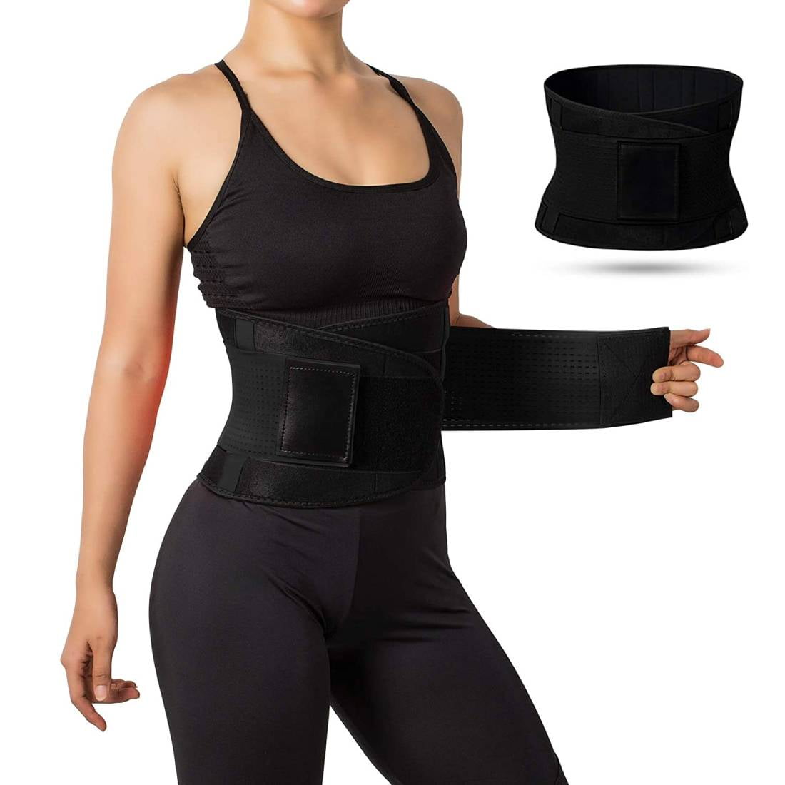 LNKOO Women Waist Trainer Corset For Weight Loss Neoprene Shaper Hot Sweat  Waist Trainer Corset Trimmer Belt Body Shaper Slimming With Zipper