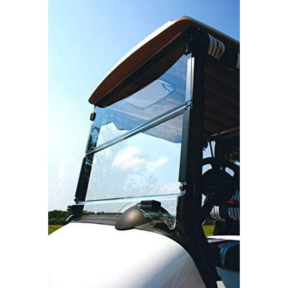 EZGO RXV (08-Up) Golf Cart Folding Windshield (Clear)