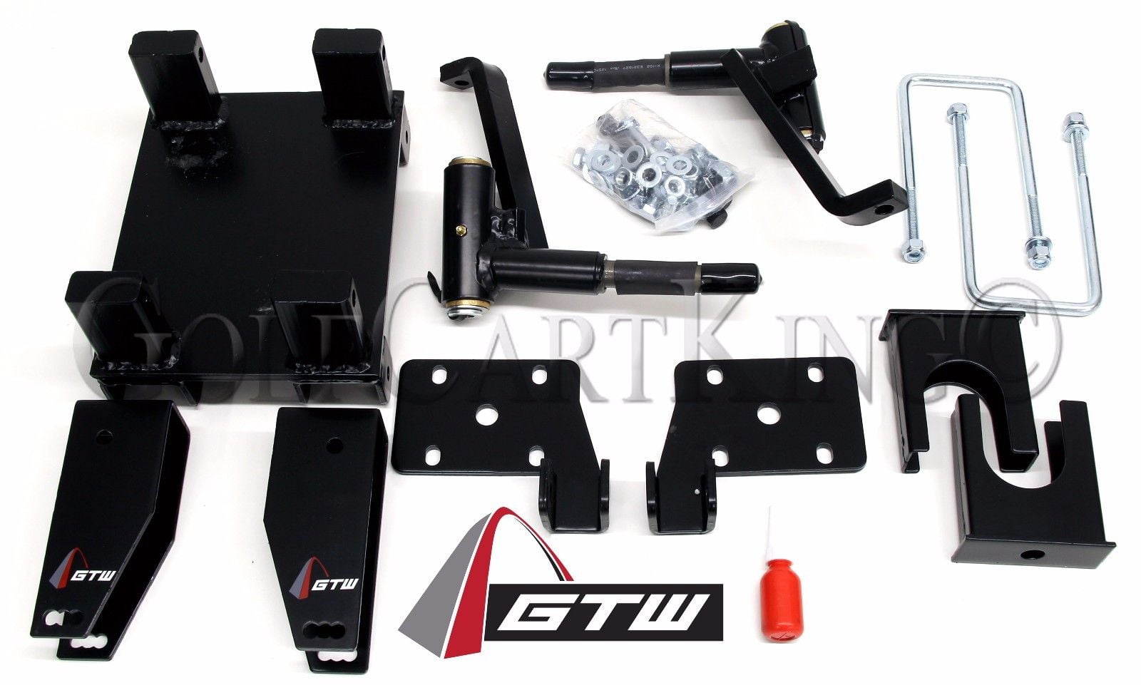 EZGO RXV 5" Double A-Arm Golf Cart Lift Kit (Fits 2008-Up Electric Models)