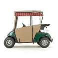 thumbnail image 1 of EZGO RXV Golf Cart PRO-TOURING Sunbrella Track Enclosure - Linen, 1 of 2
