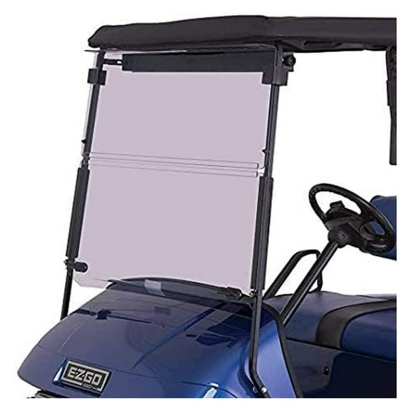 EZGO TXT 1995-2013 Tinted Fold Down Impact Resistant Windshield for EZGO TXT Golf Cart