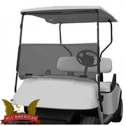 GOLF CART KING EZGO TXT Golf Cart ALL AMERICAN™ Folding Flip Windshield - Tinted/Clear