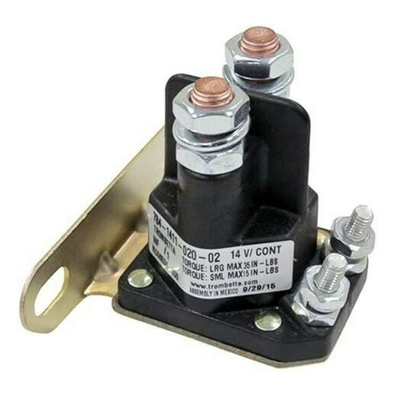 EZGO TXT/Medalist Golf Cart Solenoid 14 Volt Gas Heavy Duty - 1994 & Up Replacement Part