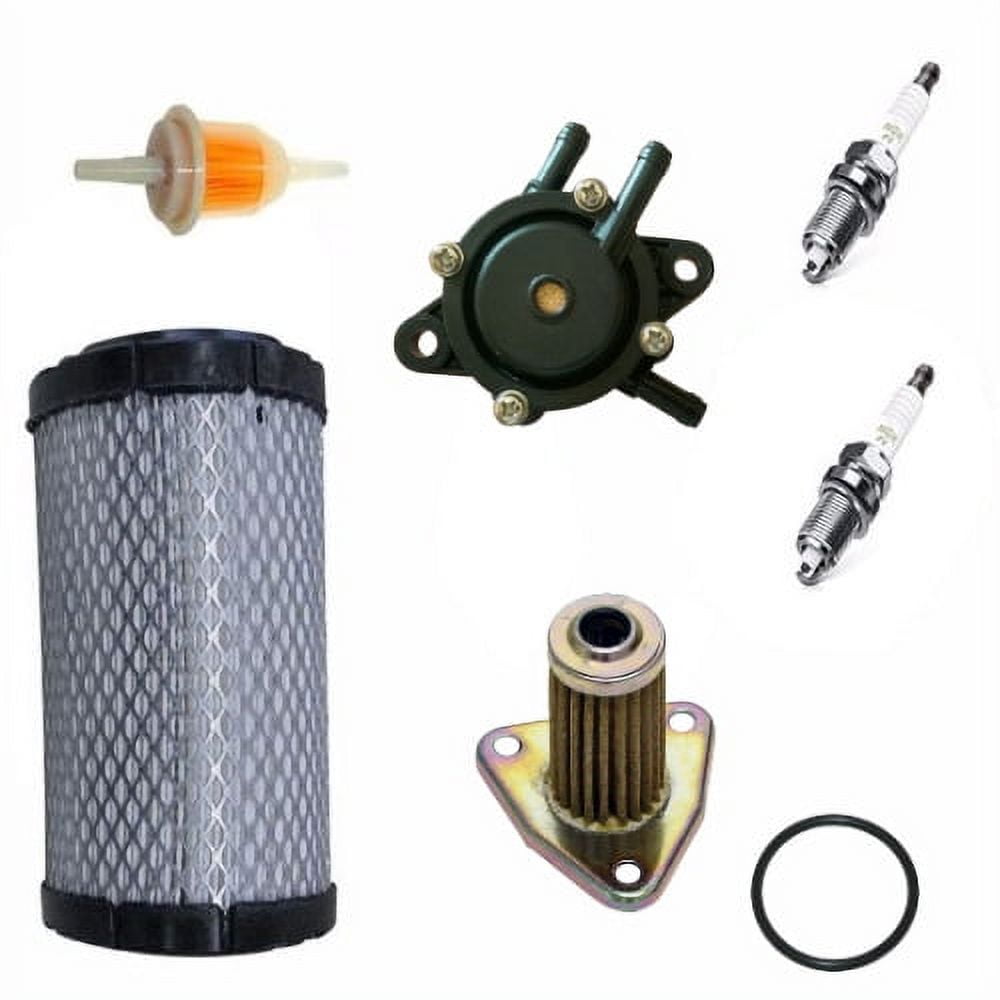 EZGO TXT ST350 Gas Golf Cart Tune Up Kit 96up Fuel Pump Spark Plug Air