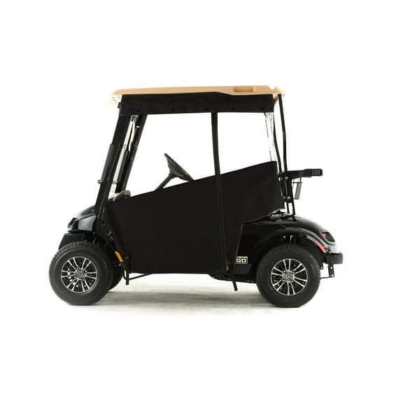 EZGO TXT48 Golf Cart PRO-TOURING Sunbrella Track Enclosure - Black