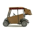 thumbnail image 1 of EZGO TXT48 Golf Cart PRO-TOURING Sunbrella Track Enclosure - Cocoa, 1 of 1