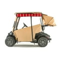 thumbnail image 1 of EZGO TXT48 Golf Cart PRO-TOURING Sunbrella Track Enclosure - Linen, 1 of 1