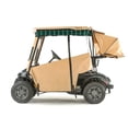 thumbnail image 1 of EZGO TXT48 Golf Cart PRO-TOURING Sunbrella Track Enclosure - Linen, 1 of 1