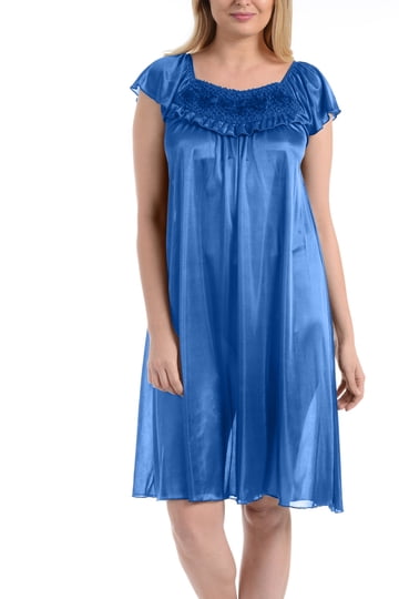 night dress walmart Womens Nightshirts & Gowns in Womens Pajamas & Loungewear
