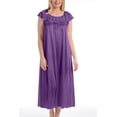 thumbnail image 1 of EZI Nightgowns for Women - Soft & Breathable Satin Night Gowns for Adult Women - Medium to Plus Size Womens Sleep Shirts - Long Mid-Length Nightgown, 1 of 9