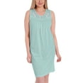 thumbnail image 1 of EZI Women's Cotton-rich Sleeveless Nightgown, 1 of 7