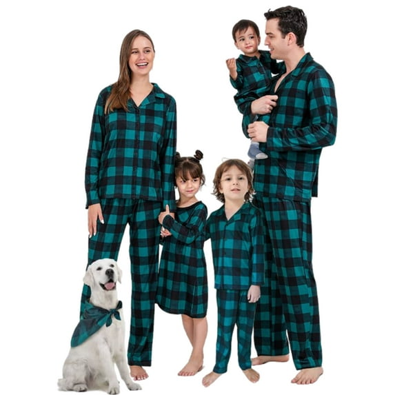 EZI Women's Flannel Pajamas Sets - Long Sleeve Pjs and Pant