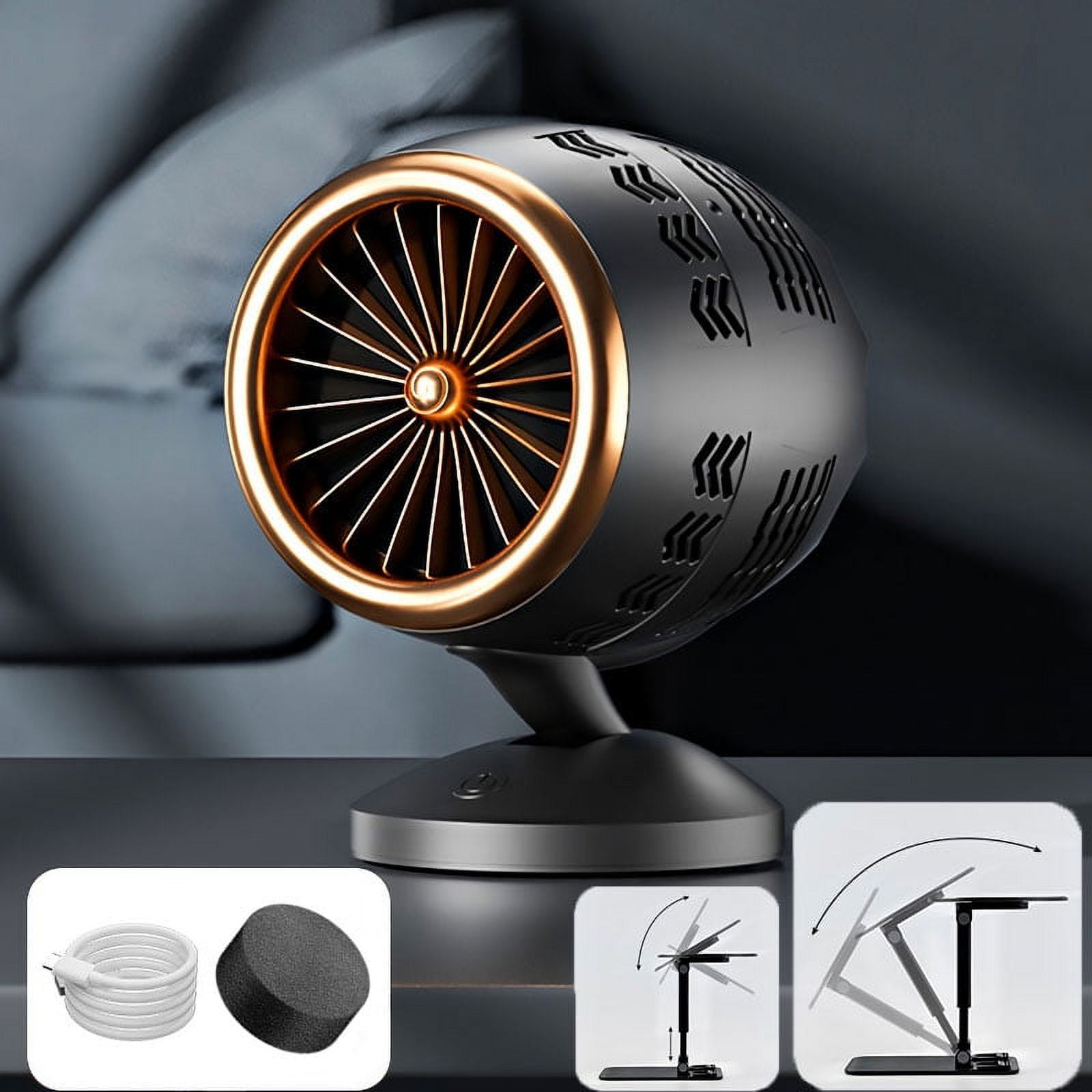 EZKZUN Portable Hooded Table Stove Low Noise Smoke Eliminating Hood