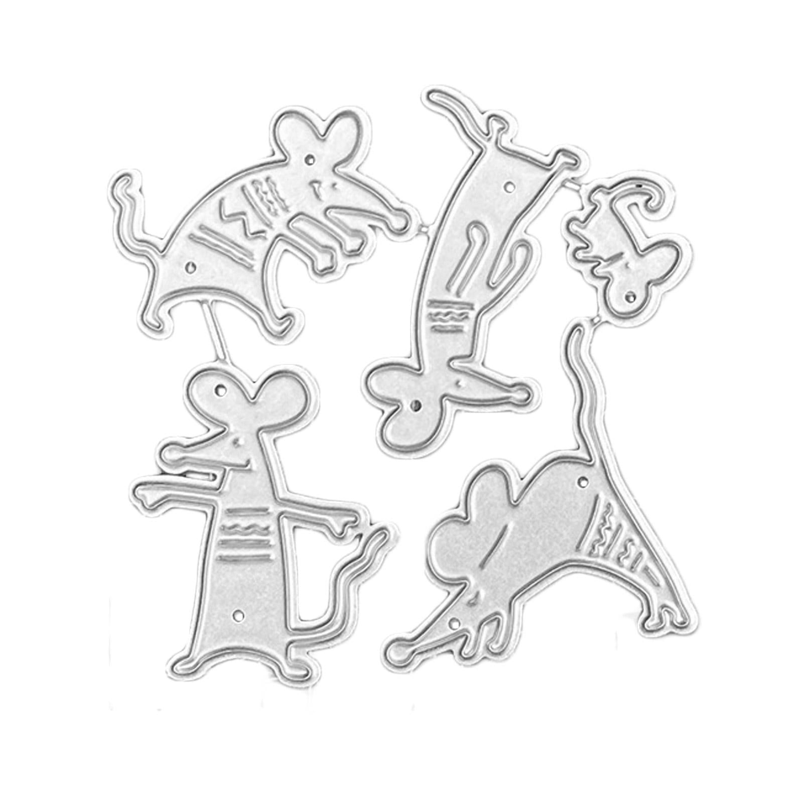 Ezlife Animal Diy Metal Cutting Dies Stencils Scrapbooking Paper Card 